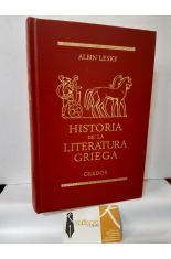 HISTORIA DE LA LITERATURA GRIEGA