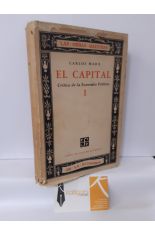 EL CAPITAL I. CRÍTICA DE LA ECONOMÍA POLÍTICA