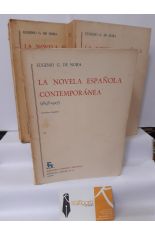 LA NOVELA CONTEMPORNEA ESPAOLA (1898-1927) 3 TOMOS