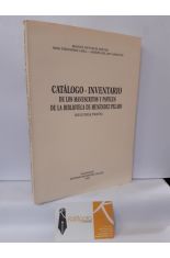 CATÁLOGO-INVENTARIO DE LOS MANUSCRITOS Y PAPELES DE LA BIBLIOTECA MENÉNDEZ PELAYO (SEGUNDA PARTE)