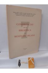 SIETE CONFERENCIAS EN LA BIBLIOTECA DE MENÉNDEZ PELAYO