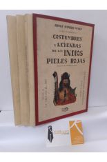 COSTUMBRES Y LEYENDAS DE LOS INDIOS PIELES ROJAS - LA VIDA EN EL TIPI - VESTIDO INDIO TRADICIONAL