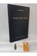 ACERCA DEL ALMA. BIBLIOTECA CLÁSICA GREDOS 14
