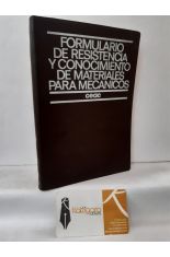 FORMULARIO DE RESISTENCIA Y CONOCIMIENTO DE MATERIALES PARA MECNICOS