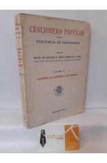 CANCIONERO POPULAR DE LA PROVINCIA DE SANTANDER. TOMO II CANTOS DE LABORES Y DE RONDA