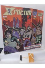 X- FACTOR. N 9 AL 11. FUERA DE LA X, COMPLETO (GRAPA) PANINI 