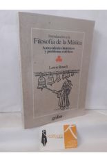 INTRODUCCIN A LA FILOSOFA DE LA MSICA. ANTECEDENTES HISTRICOS Y PROBLEMAS ESTTICOS