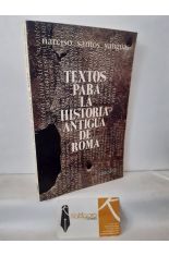 TEXTOS PARA LA HISTORIA ANTIGUA DE ROMA