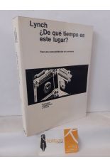 DE QU TIEMPO ES ESTE LUGAR? PARA UNA NUEVA DEFINICIN DEL AMBIENTE