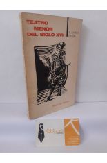 TEATRO MENOR DEL SIGLO XVII (ANTOLOGA)