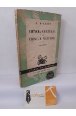 CIENCIA CULTURAL Y CIENCIA NATURAL