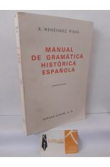 MANUAL DE GRAM�TICA HIST�RICA ESPA�OLA