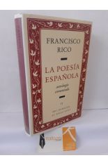 LA POES�A ESPA�OLA. ANTOLOG�A COMENTADA II: DEL BARROCO AL SIGLO XVIII