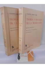 TEOR�A Y PR�CTICA DE LA TRADUCCI�N (2 TOMOS)