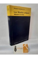 LOS FIL�SOFOS ANTIGUOS. SELECCI�N DE TEXTOS