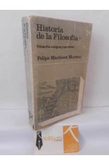 HISTORIA DE LA FILOSOF�A I Y II (2 TOMOS: FILOSOF�A ANTIGUA Y MEDIEVAL + MODERNA Y CONTEMPOR�NEA)