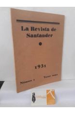 LA REVISTA DE SANTANDER. TERCER TOMO N�MERO 1. 1931