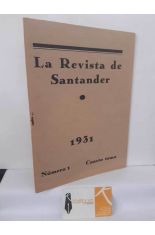 LA REVISTA DE SANTANDER. CUARTO TOMO N�MERO 1. 1931