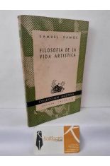 FILOSOF�A DE LA VIDA ART�STICA