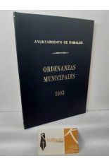 ORDENANZAS MUNICIPALES 1903. AYUNTAMIENTO DE RAMALES