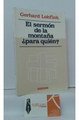 EL SERMN DE LA MONTAA, PARA QUIN?