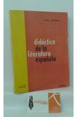 DIDCTICA DE LA LITERATURA ESPAOLA