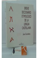 BREVE DICCIONARIO ETIMOLÓGICO DE LA LENGUA CASTELLANA