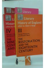 LITERARY HISTORY OF ENGLAND 1, THE MIDDLE AGES. 2, THE RENAISSANCE. 3, THE RESTORATION AND THE EIGHTEENTH CENTURY. 4, THE NINETEENTH CENTURY AND AFTER