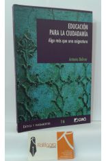 EDUCACIN PARA LA CIUDADANA, ALGO MS QUE UNA ASIGNATURA