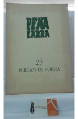 PEA LABRA. PLIEGOS DE POESA 23