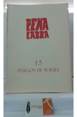 PEA LABRA. PLIEGOS DE POESA 15