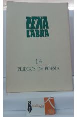 PEA LABRA. PLIEGOS DE POESA 14