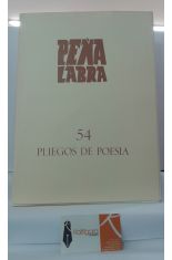 PEA LABRA. PLIEGOS DE POESA 54