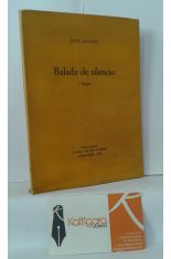 BALADA DEL SILENCIO. ELEGA