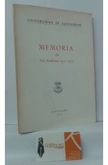 MEMORIA DEL AO ACADMICO 1972-1973