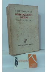 ABREVIATURA DE INVESTIGACIONES LGICAS DE E. HUSSERL