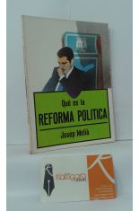 QU ES LA REFORMA POLTICA