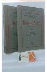 INSTITUTIONES IURIS CANONICI (2 TOMOS). 1, PARS PRAELIMINARIS NORMAE GENERALES DE PERSONIS. 2, DE REBUS DE PROCESSIBUS DE DELICTIS ET POENIS