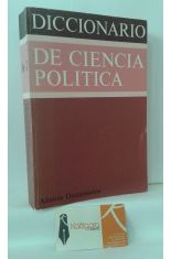 DICCIONARIO DE CIENCIA POLÍTICA