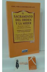 EL SACRAMENTO DEL ORDEN Y LA MUJER. DE LA INTER INSIGNIORES A LA ORDINATIO SACERDOTALIS