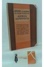 AYUDE A SU MDICO SI USTED PADECE DE ALERGIA ALIMENTICIA