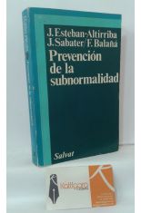 PREVENCIN DE LA SUBNORMALIDAD