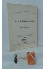 LAS PREPOSICIONES. 2, VALORES IDIOMTICOS