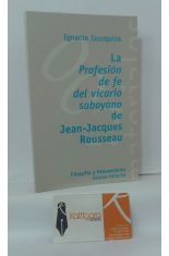 LA PROFESIN DE FE DEL VICARIO SABOYANO DE JEAN-JACQUES ROUSSEAU