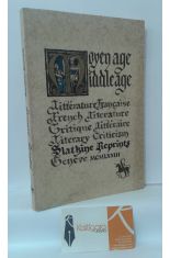 MOYEN AGE MIDDLEAGE. LITTRATURE FRANAISE, CRITIQUE LITTRAIRE/ FRENCH LITERATURE, LITERARY CRITICISM