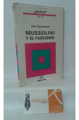 MUSSOLINI Y EL FASCISMO