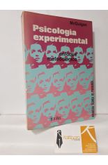 PSICOLOGA EXPERIMENTAL. ENFOQUE METODOLGICO