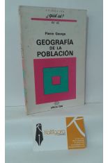 GEOGRAFA DE LA POBLACIN