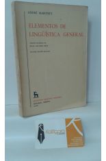ELEMENTOS DE LINGÜÍSTICA GENERAL
