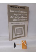 FORMULACIN OPERATIVA DE OBJETIVOS DIDCTICOS